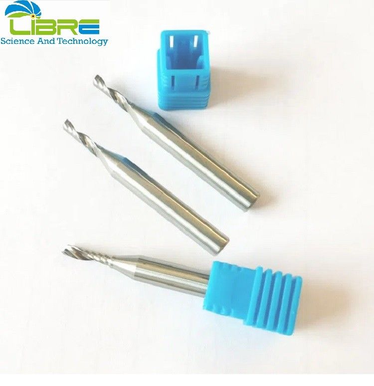 R204A Tungsten Carbide  Router Bit Drilling Milling Blade Untuk Bahan PP PE PET