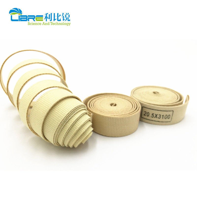 Hauni asli Kevlar tape garniture tape format dengan pusat dilapisi untuk produksi rokok