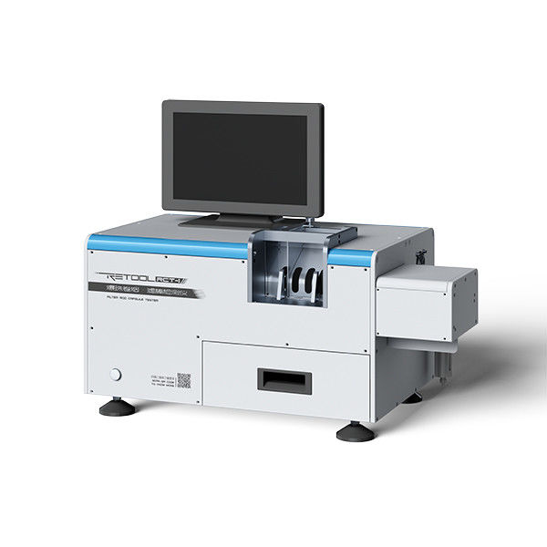 Alat Uji Filter Peralatan Inspeksi Rokok Pengukuran Fisik Untuk Cerutu Kecil Kapsul Cerutu Panas-Tidak-Bakar