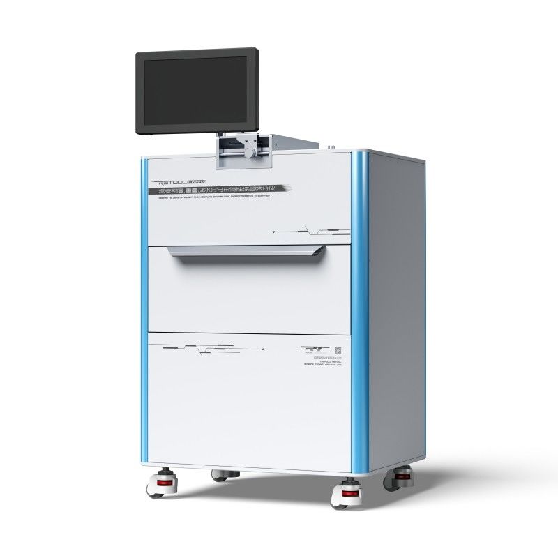 Transformasi Cigarette Testing Machine Dengan CWM-I Cigarette Density Weight And Moisture Distribution Characteristics Terintegrasi