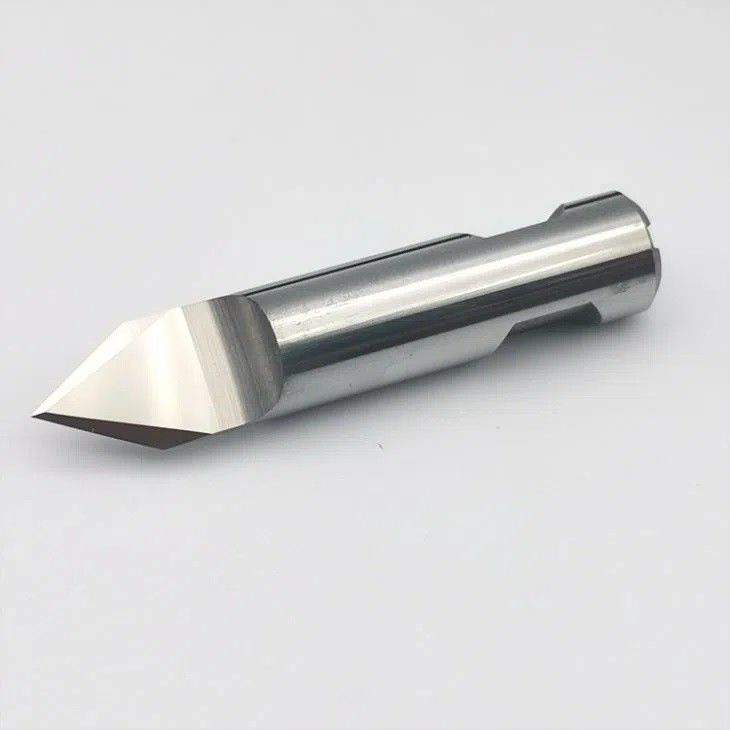 40mm Panjang  Cutting Blade Router Bit Untuk Bahan Fleksibel Kotak Karton Plastik PE PP