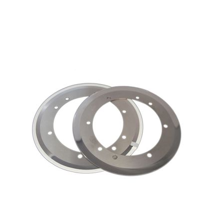 Circular Cardboard Carbide Slitter Blades Untuk Mesin Pemotong Bergelombang