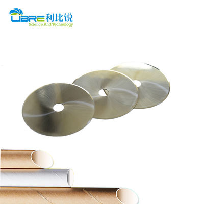 Tungsten Carbide Circular Slitter Blades Untuk Paper Straw Cutting 100x15x0.3mm